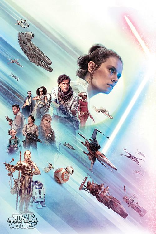 Poster, film poster Star Wars: The Rise of Skywalker - Rey 61x91,5 cm