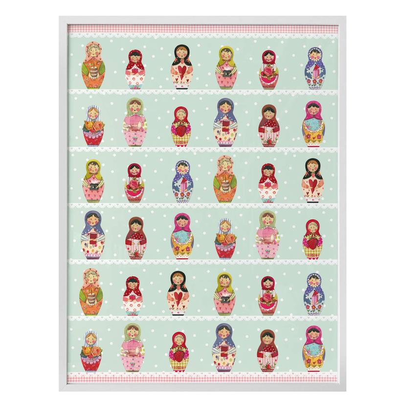 Póster Leffler - Matryoshka