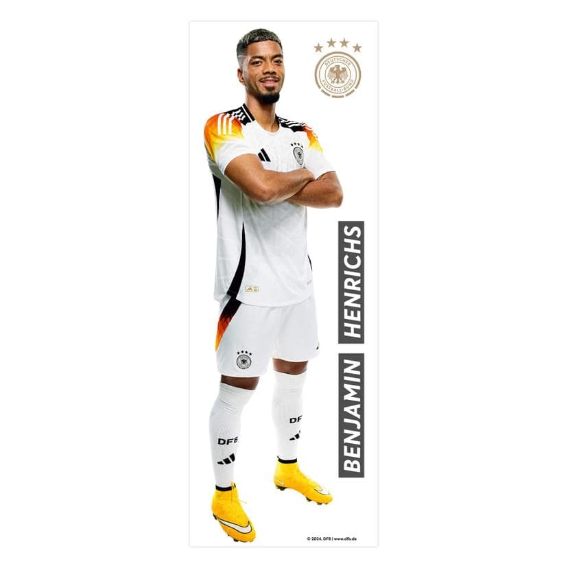 DFB Sticker EM für die Wand, Wandtattoo - Henrichs