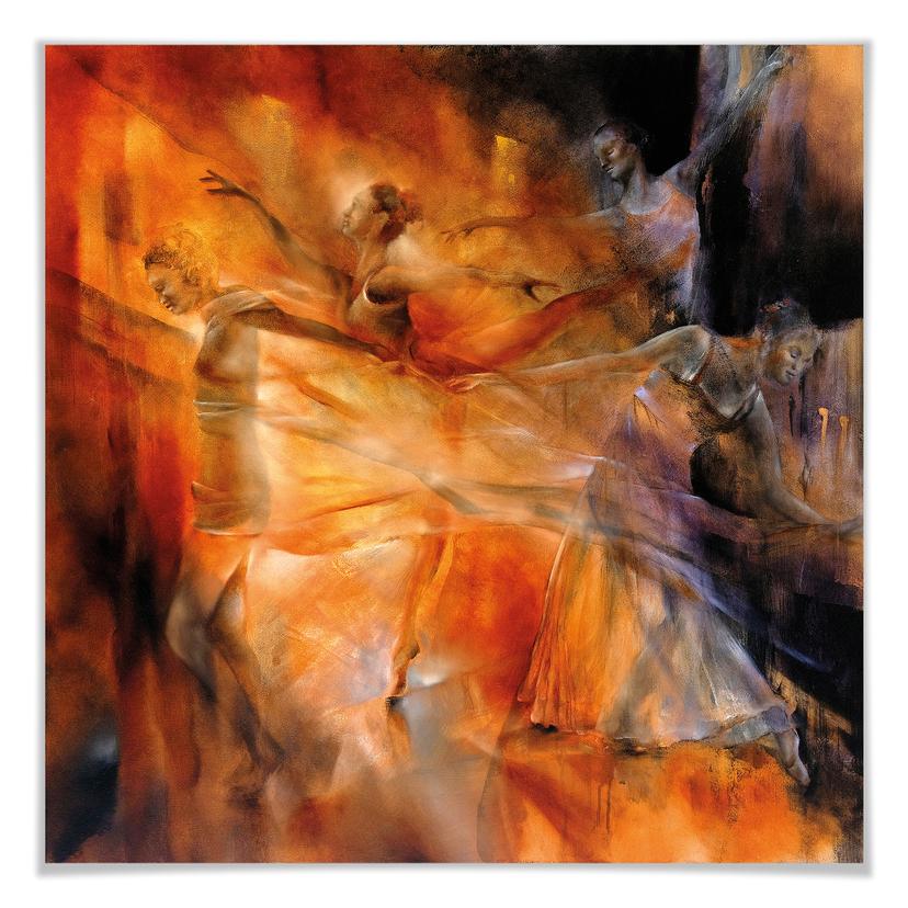 Póster - Schmucker - Cuatro bailarines