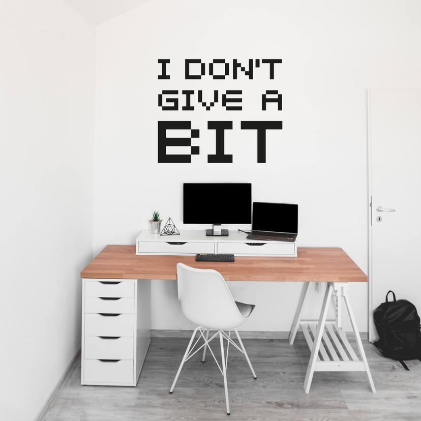 Give a bit wallsticker