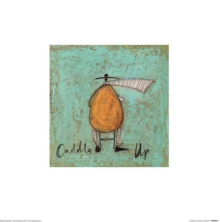 Plakat Sam Toft - Cuddle Up kunsttryk, Sam Toft (30 x 30 cm)
