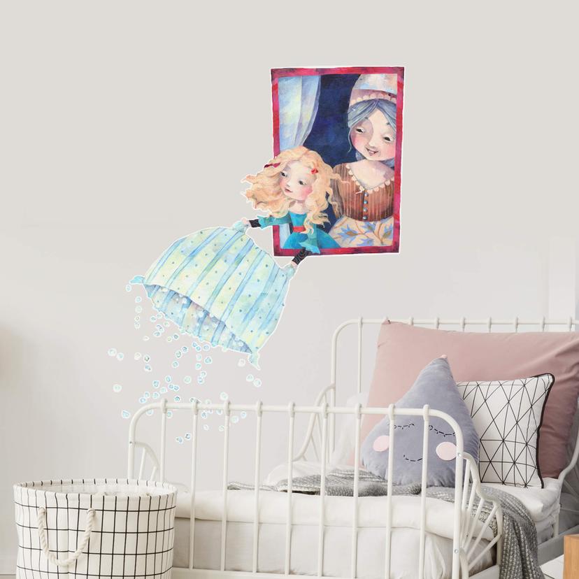 Muursticker Blanz - Vrouw Holle
