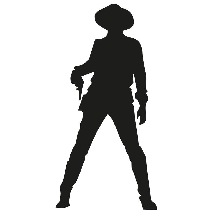 Sticker mural - Cowboy 1