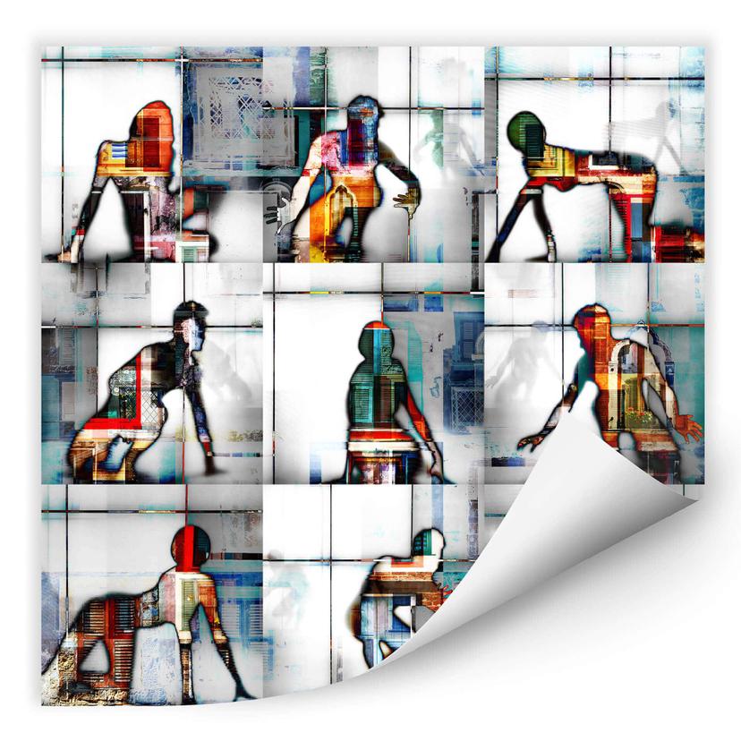 Zelfklevende Poster Shrayer - Body Language 56