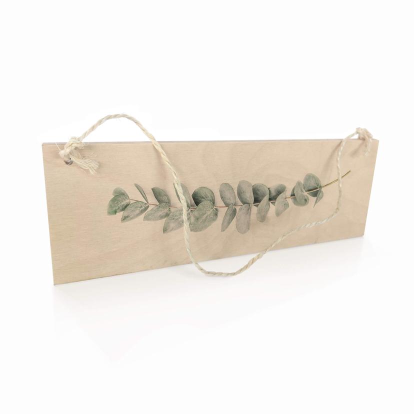 Panneau en bois Sisi & Seb - Eucalyptus - Branche