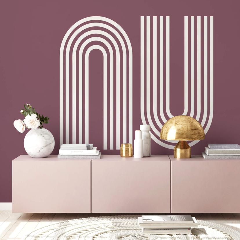Adesivo murale Boho Rainbow