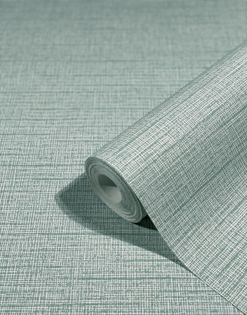 Almindeligt tapet, non-woven vægbeklædning Novamur Yvi grøn