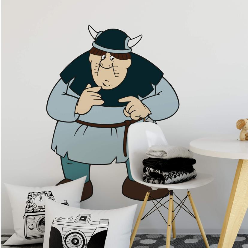 Muursticker Wickie de Viking - Faxe 1