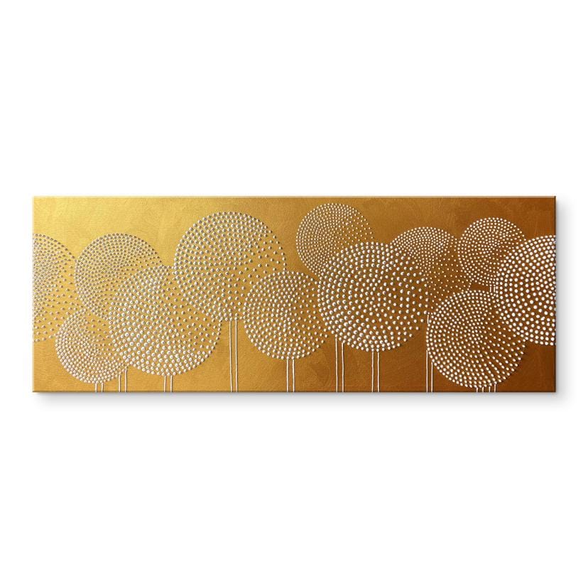 Tableau sur verre acrylique Fleurs de perles blanches - Grande