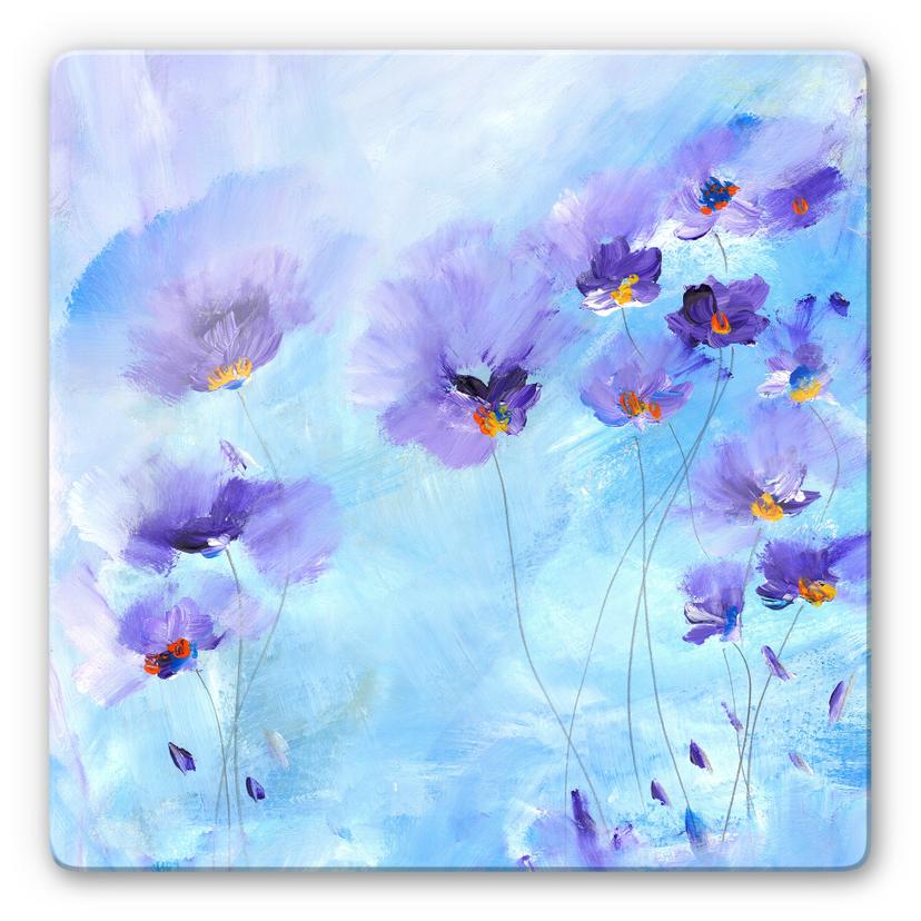 Glasschilderij Niksic - Rhapsody Blue