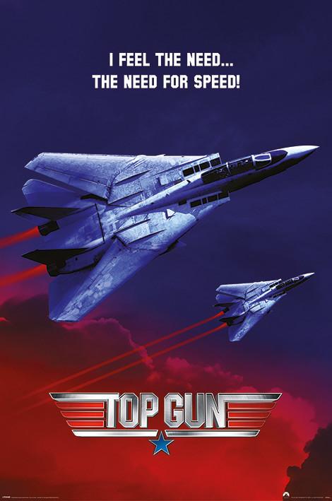 Poster, film poster Top Gun - The Need For Speed 61x91,5 cm