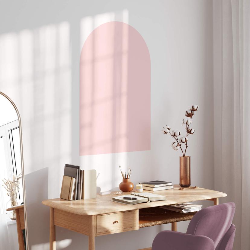 Wall Sticker Pink Arch