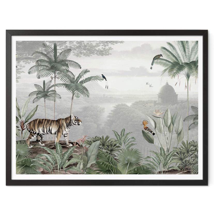 Póster Sir Edward - Tigre en los trópicos