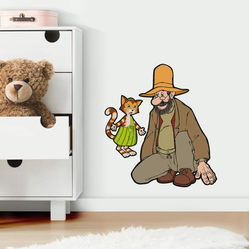 Wandtattoo Pettersson und Findus 02