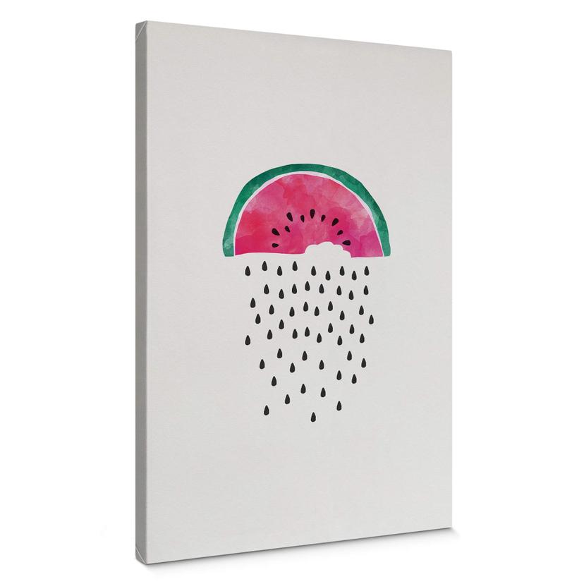 Lienzo Orara Studio - Lluvia de sandía