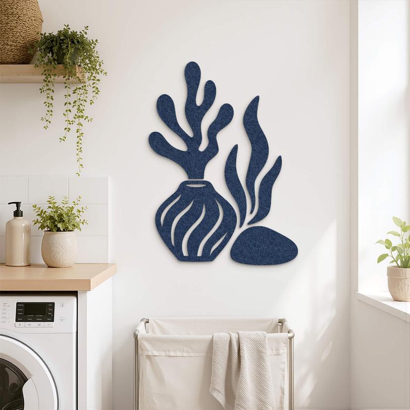 Decori in feltro - Piante sottomarine - Alghe organiche