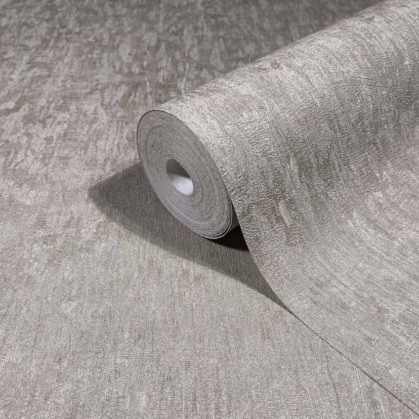Non-woven tapeter i grå, beige betong ser vanligt moderna ut