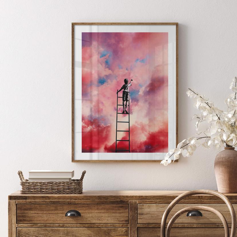 Poster Taudalpoi - Painting Clouds
