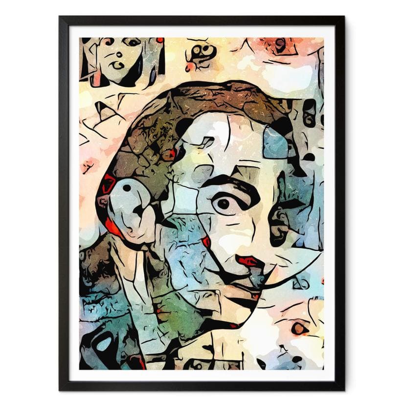 Poster Zamart - Hommage à Miro - Le regard