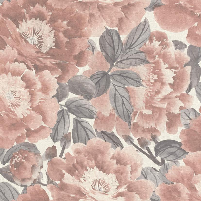 Rasch carta da parati Kimono - Rosa antico