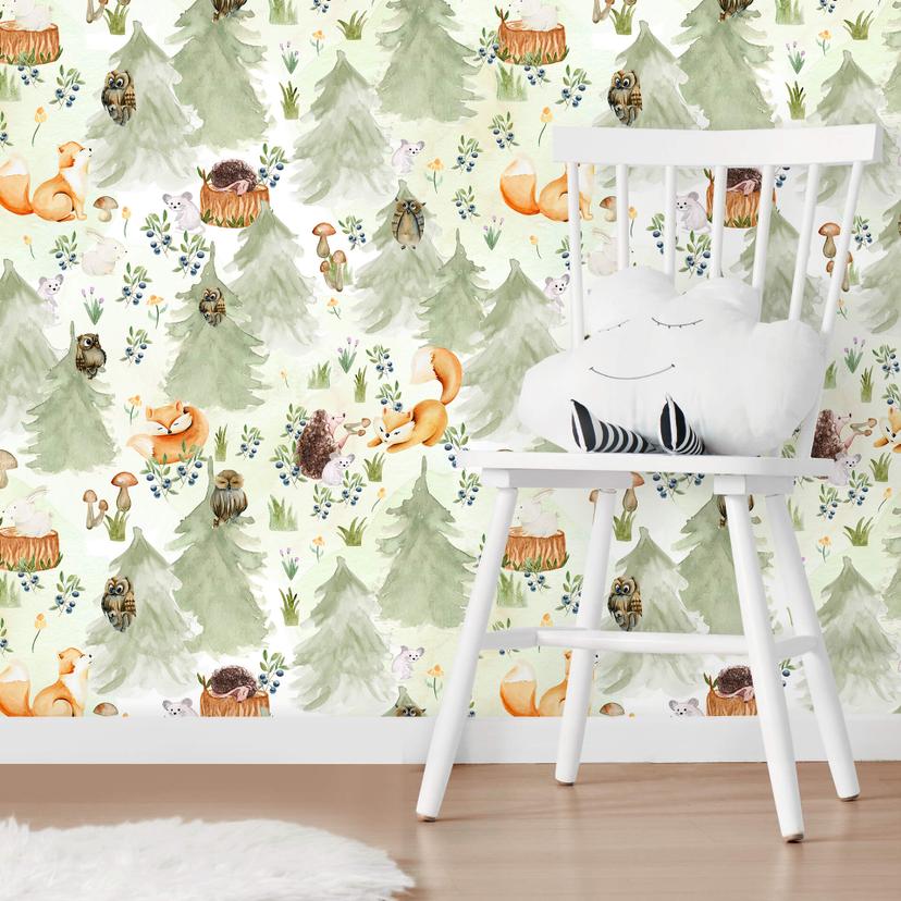 Parati a motivi UN Designs - Bosco