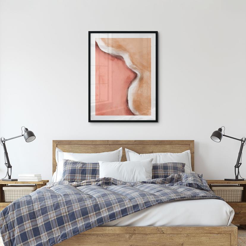Poster Onda di pesca - Treechild