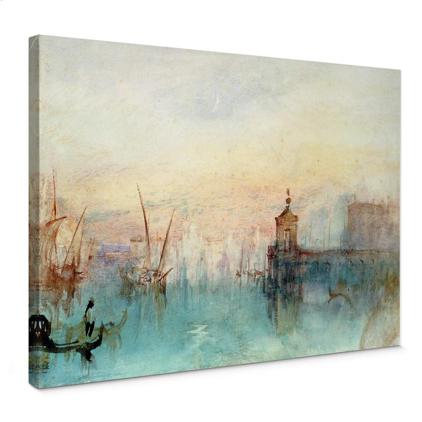 Lienzo Turner - Venecia con la primera luna creciente