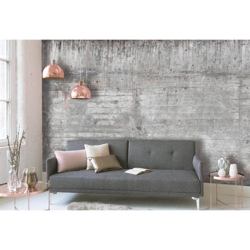 non-woven tapet ConcreteWall Moderne fototapet Designwalls i grå og brun