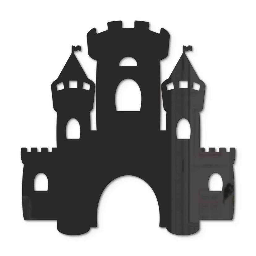 Decoro in acrilico - Castello