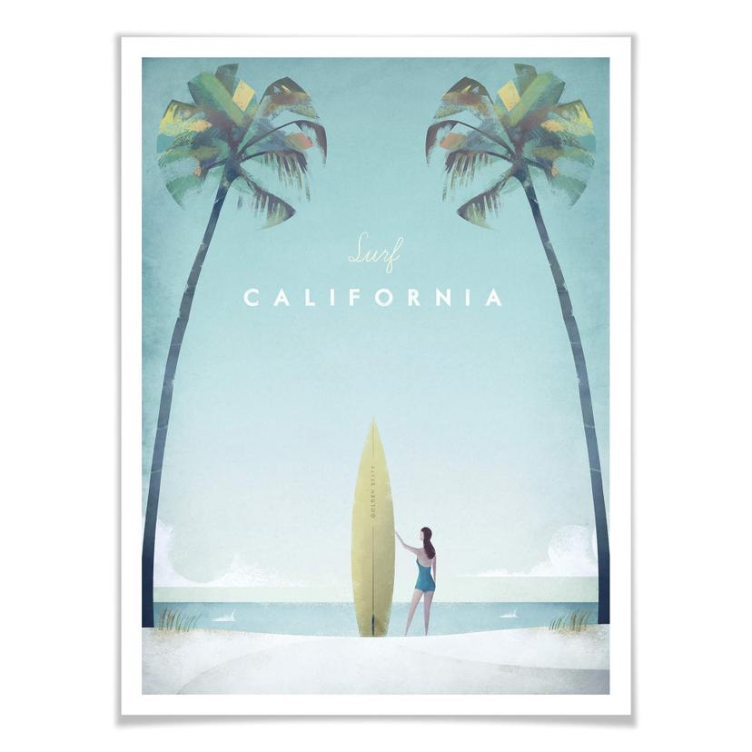 Poster Rivers – California