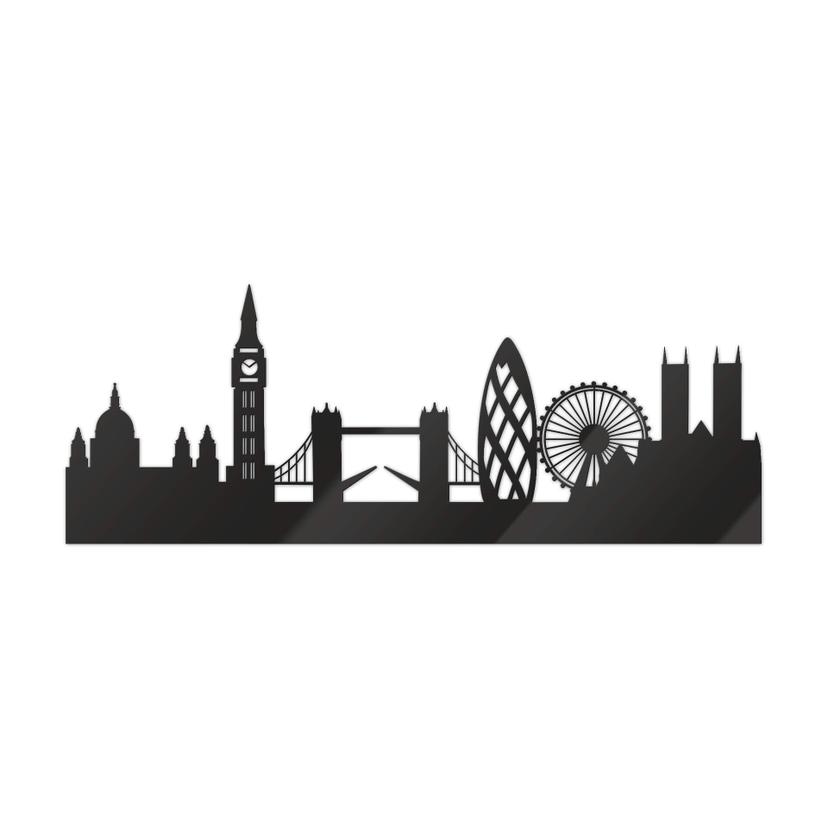 Decoro in acrilico – Skyline Londra