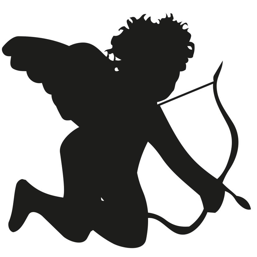 Sticker mural - Cupidon 2