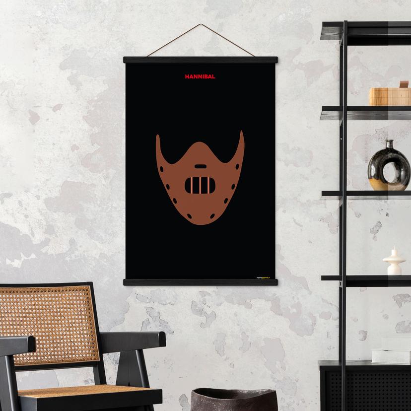 Poster tessile Ispirato al film "Hannibal" - Gomes