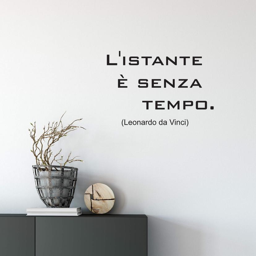 Wallsticker - L'istante è senza tempo