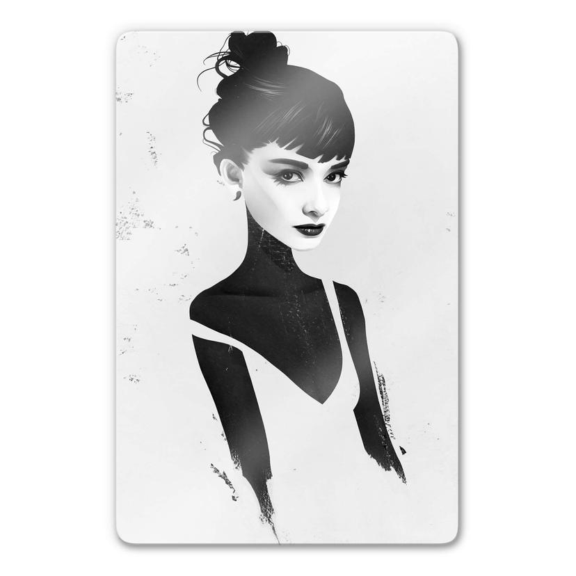 Glassschilderij Ireland - Oh Audrey