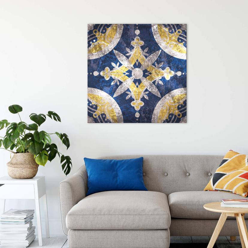Canvastavla Orientalisk mosaik - Fyrkant