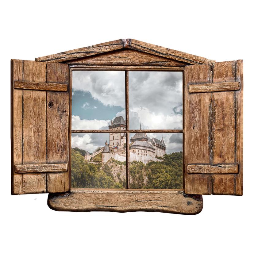 3D Adesivo murale Castello di Karlstein