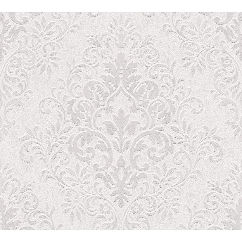 Jette barok tapet i creme og grå ornamenttapet i creme og grå ornamenttapet med non-woven bund klassisk tapet