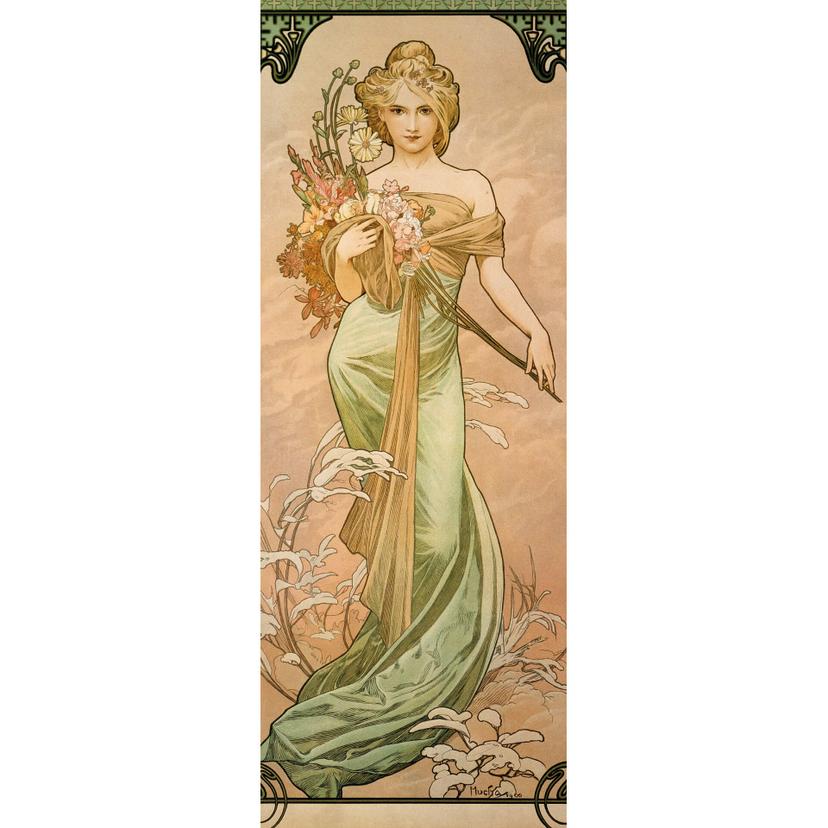 Fotomurale Mucha – La Primavera