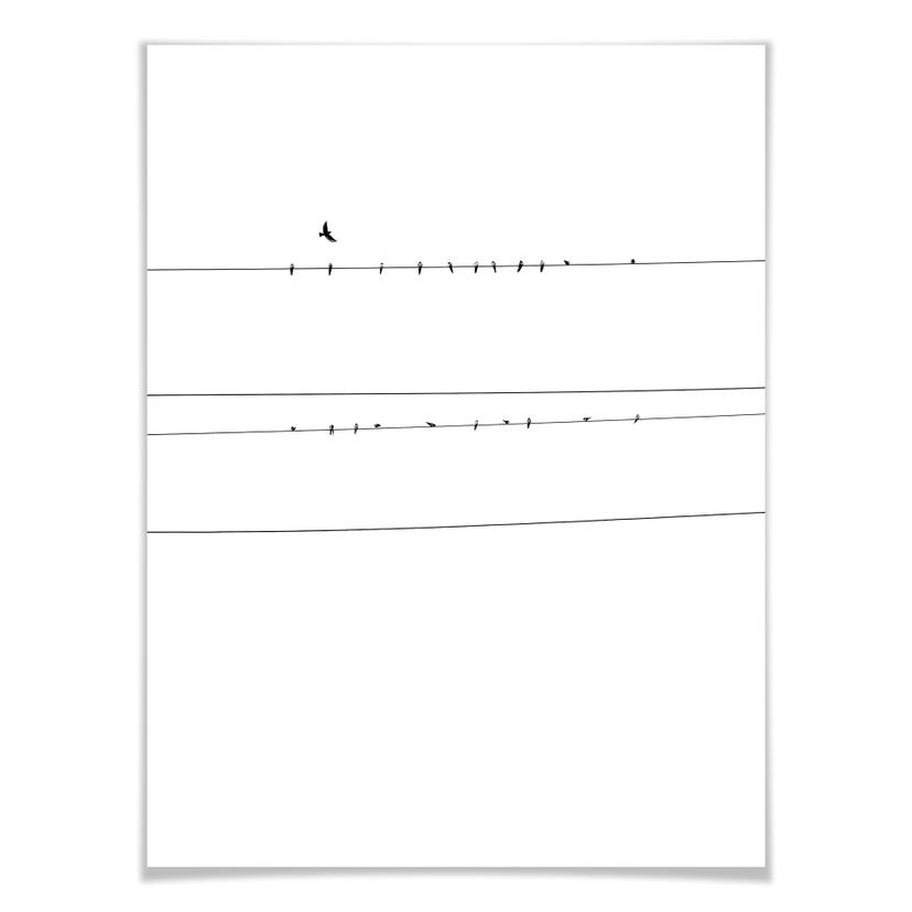 Poster - Linea elettrica