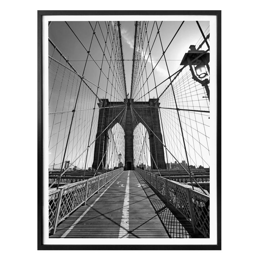 Poster - Brooklyn Bridge Perspective