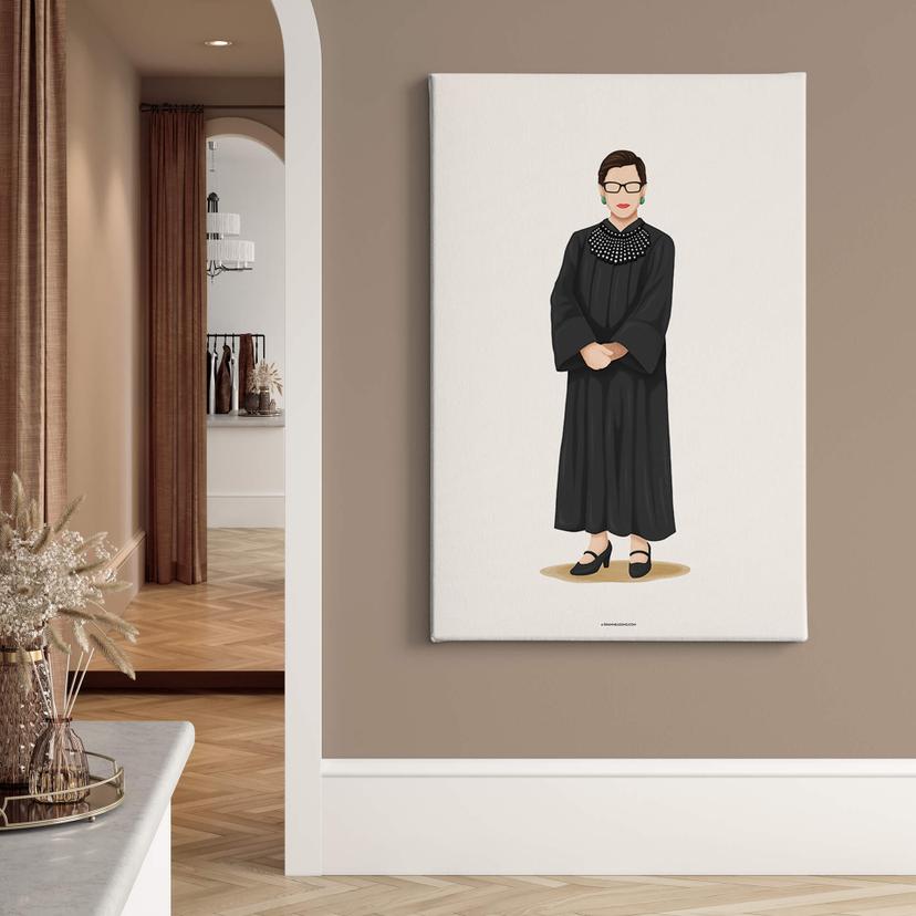 Stampa su tela Tohmé - Ruth Bader Ginsburg