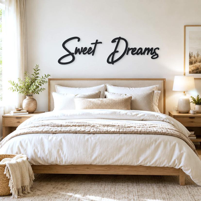 Décoration en bois MDF Sweet Dreams