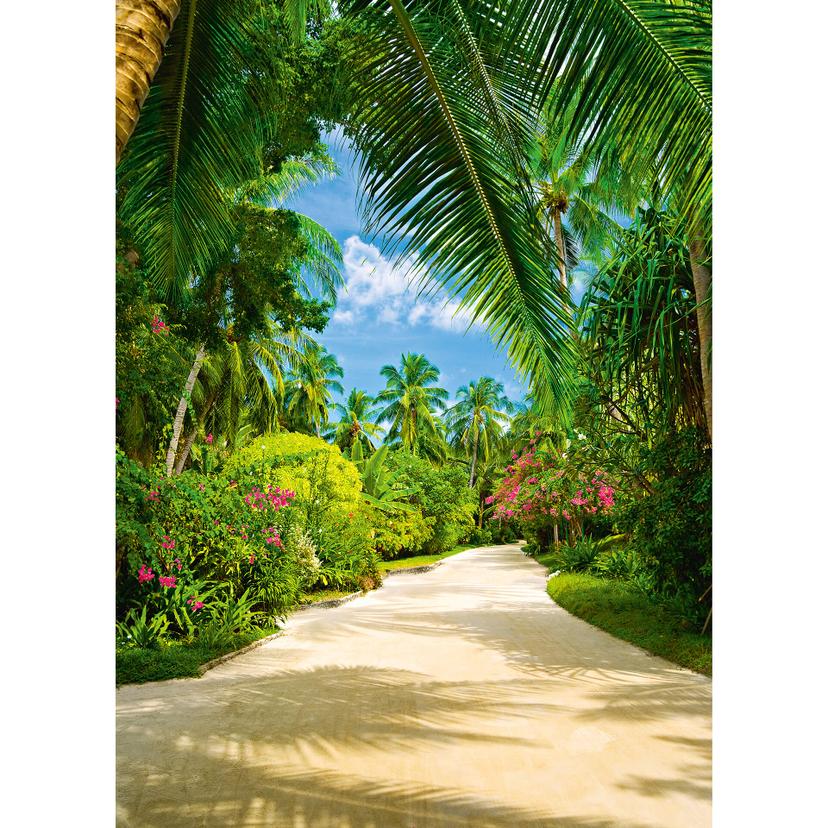 Fototapete Papiertapete Tropical Pathway - 183x254 cm
