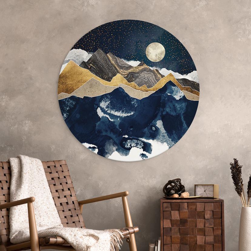 Decorazione murale in Dibond Cielo stellato in inverno - SpaceFrog Designs