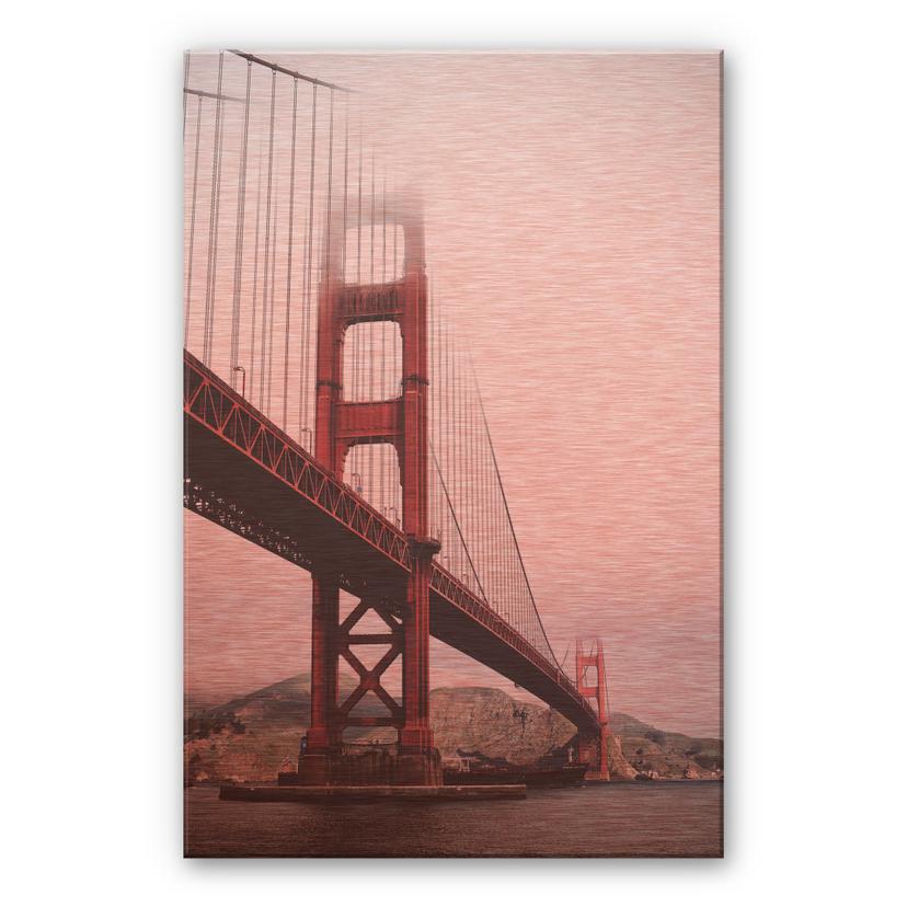 Alu-Dibond koper – The Golden Gate Bridge 02