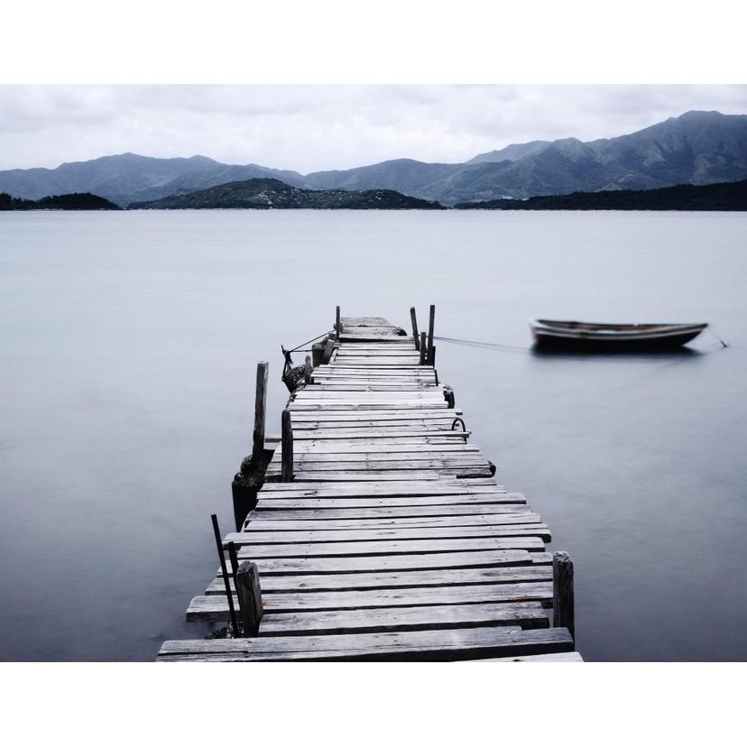 Fotomurale Lago di montagna - 336x260 cm