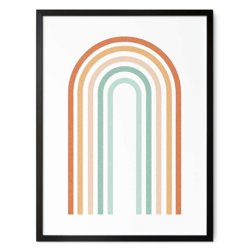 Poster Boho Rainbow