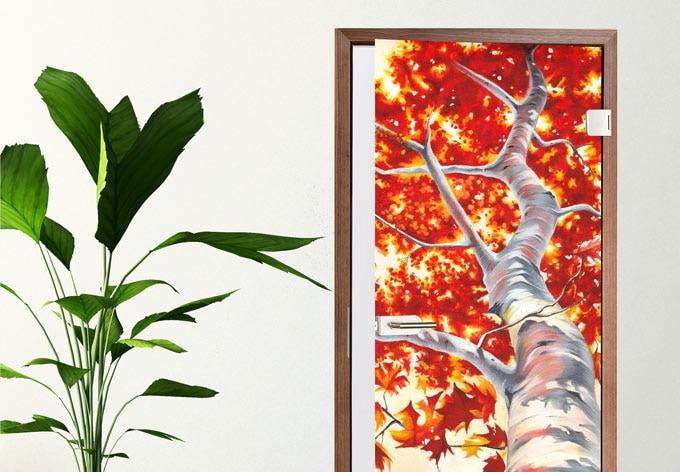 Müller diseño de puerta - Arce - Panorama 91x200 cm